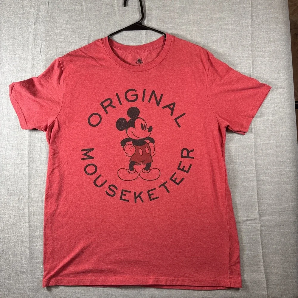 Mickey Mouse Mouseketeer T-shirt Size Large Walt Disney World‎